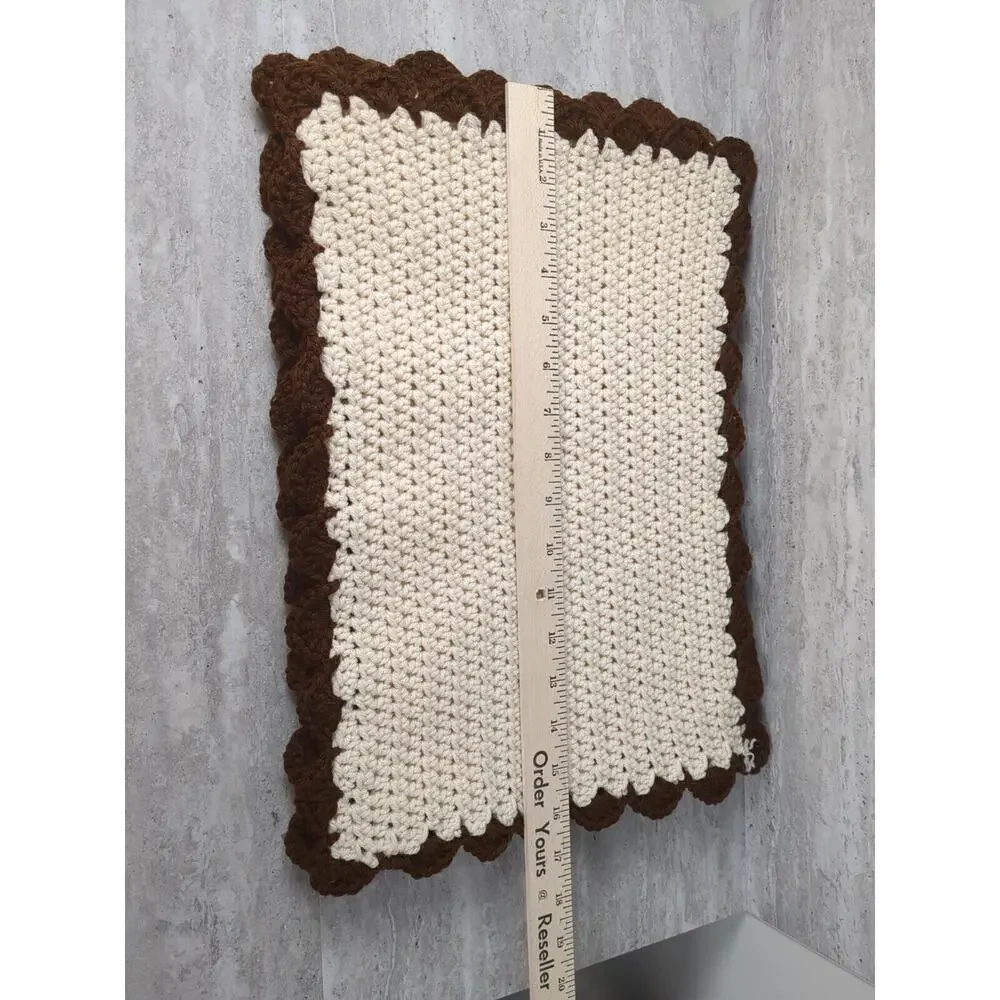 Handmade crochet placemats